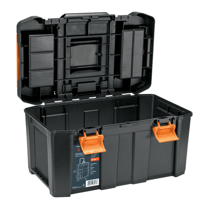 Caja p/herramienta de 19'x25' c/ruedas, 3 en 1 desmontable 102644 CHP-1925R