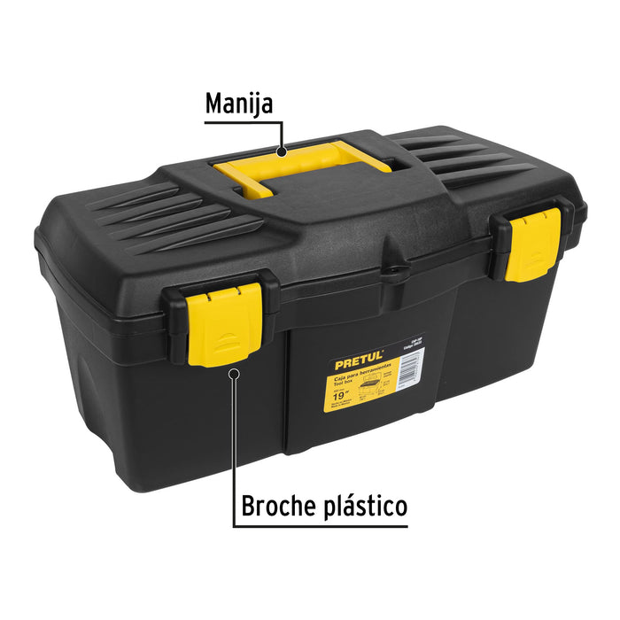 Caja para herramienta de 19', Pretul 20533 CHP-19P