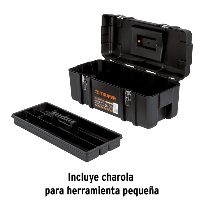 Caja para herramienta de 23' industrial, broches metálicos 11506 CHP-23X