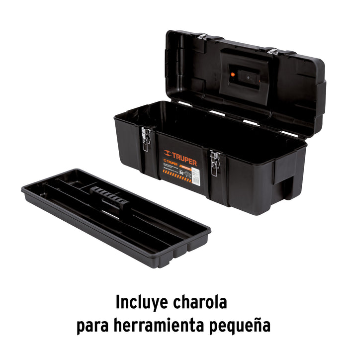 Caja para herramienta de 26' industrial, broches metálicos 19882 CHP-26X