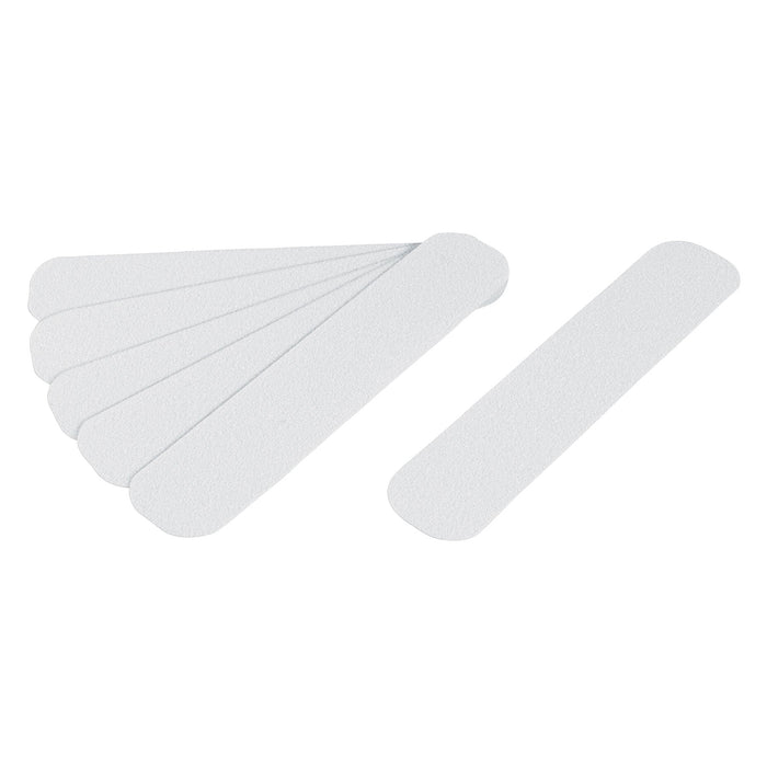 Tarjeta 6 tiras 23cm antiderrapantes blancas 50mm c/abrasivo 12531 CIA-02B