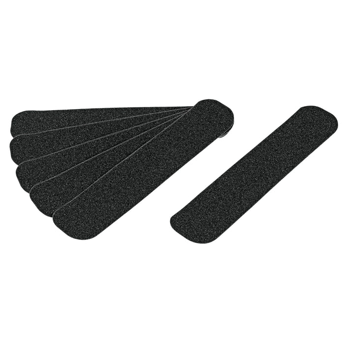 Tarjeta 6 tiras 23cm antiderrapantes negras 50mm c/abrasivo 12530 CIA-02N