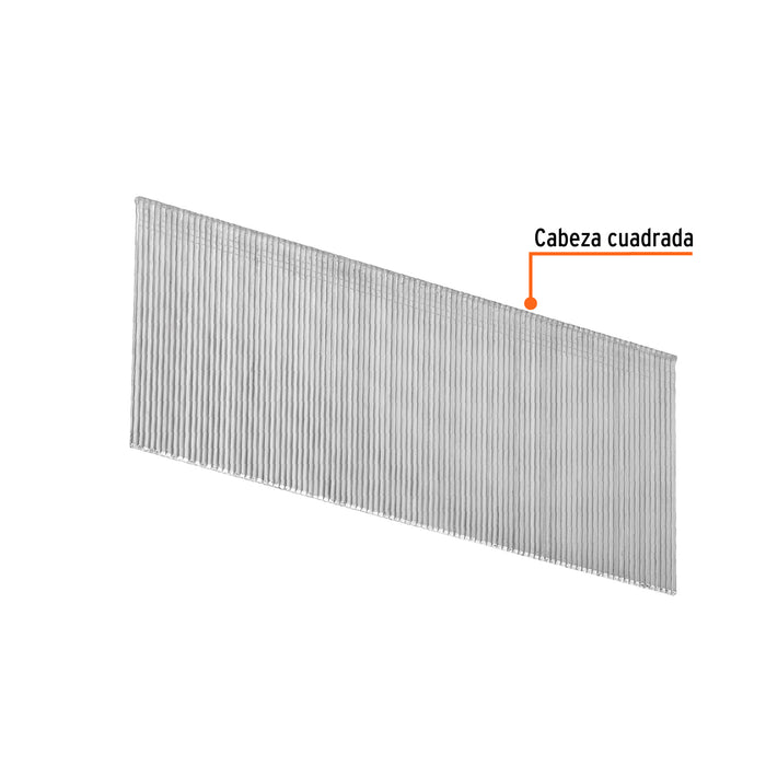 Caja con 5000 clavos calibre 18, 50 mm para CLNE-18, Truper 18269 CLANEU-18-50