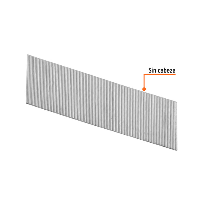 Caja con 10000 clavos calibre 23, 18 mm para CLNE-23, Truper 13403 CLANEU-23-18