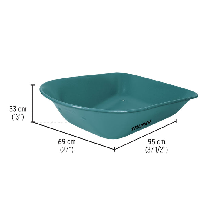 Concha para carretilla CAT- 15, Truper 15100 CO-15