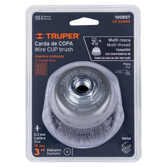 Concha para carretilla CAT- 50, Truper 11896 CO-50
