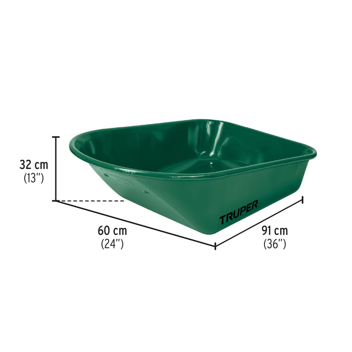 Concha para carretilla CAT- 55, Truper 19706 CO-55