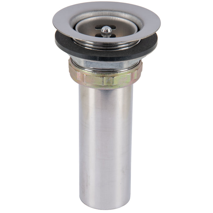 Contracanasta 2-1/2' inox, tipo bar, Foset 49043