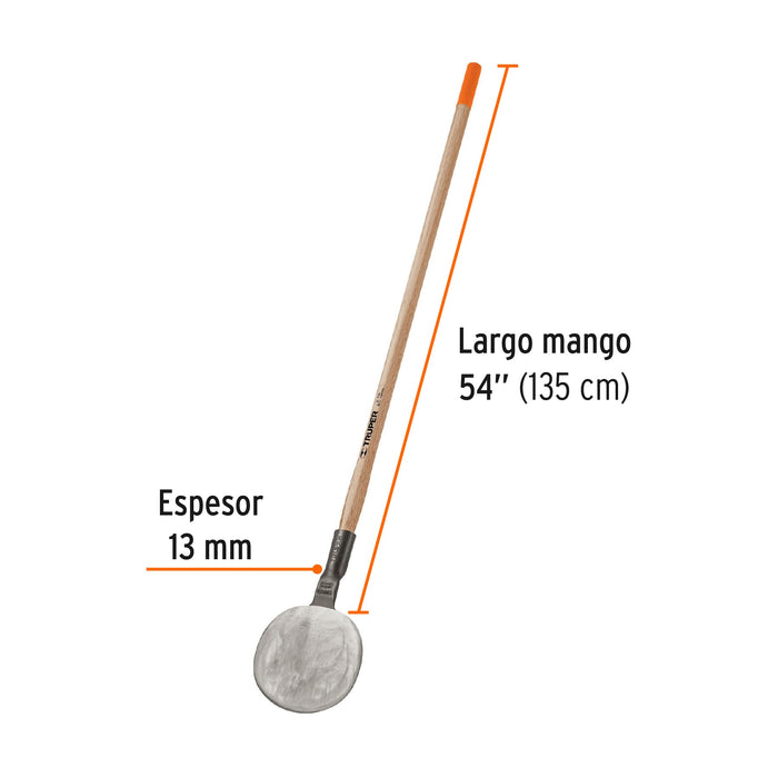 Coa agavera con mango de madera de 54', Truper 11368 CO-AG-54