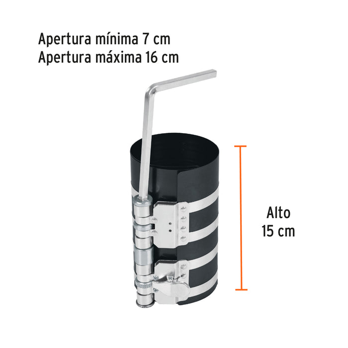 Compresor para anillos diesel, Truper 14522 CO-AN-DI