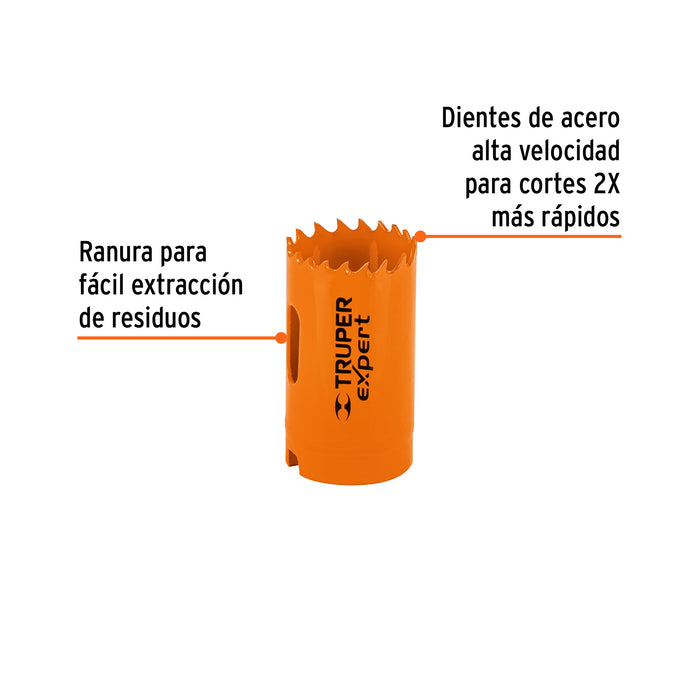 Brocasierra bimetálica 1-1/4', Truper Expert 18092