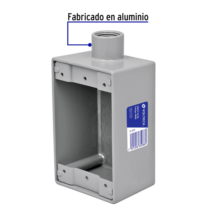 Condulet 1/2' conexión tipo FS, Volteck 46985