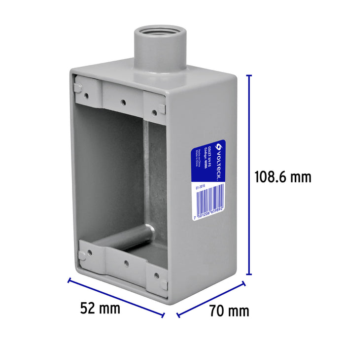 Condulet 3/4' conexión tipo FS, Volteck 46986