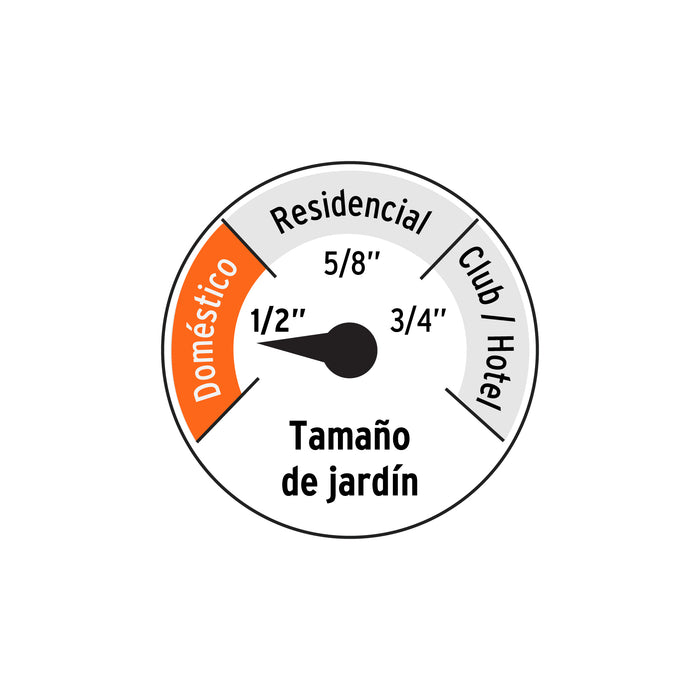 Combo manguera MAN-15X1/2RE y portamanguera GAN-MA, Truper 10883 COMBO-201