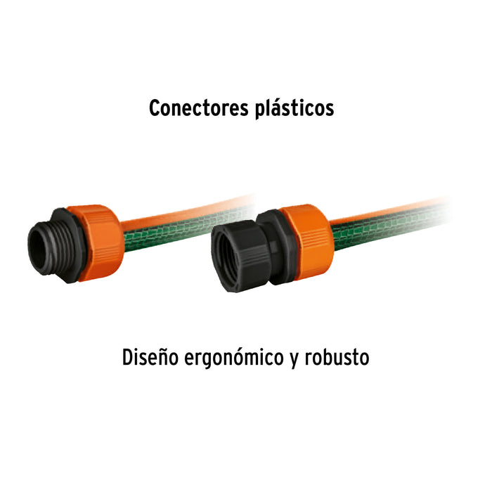 Combo manguera MAN-20X1/2RE, PORMA-50 y pistola PR-409 102208 COMBO-301