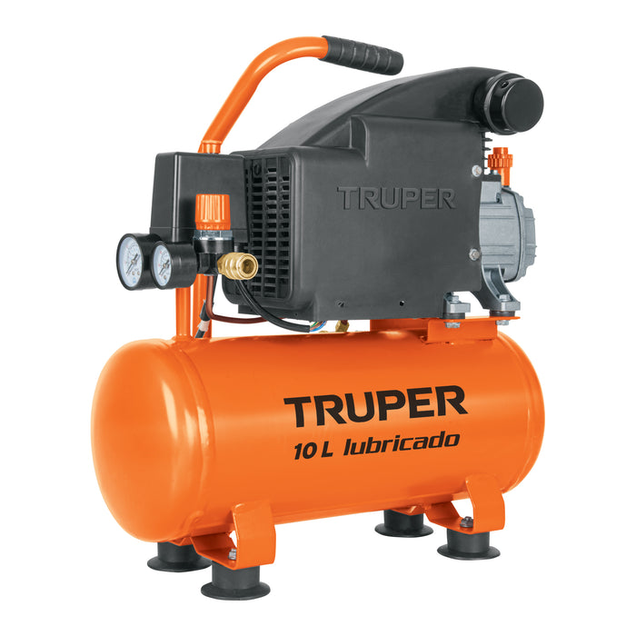 Compresor horizontal 10L, 2 HP (potencia máxima), 127 V 103030 COMP-10L2