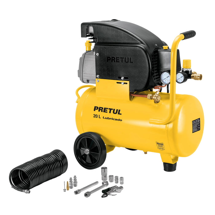 Kit Compresor 20L 2½HP y accesorios 27106 COMP-KIT20P2
