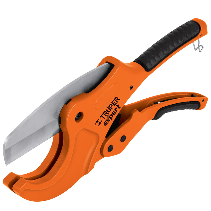 Cortador de tubo de plástico, capacidad corte 1-5/8', Truper 12860 COT-PVC