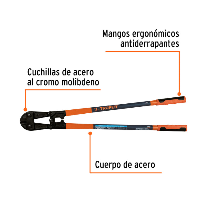 Cortapernos profesional de 36', Truper 12835 CP-36X