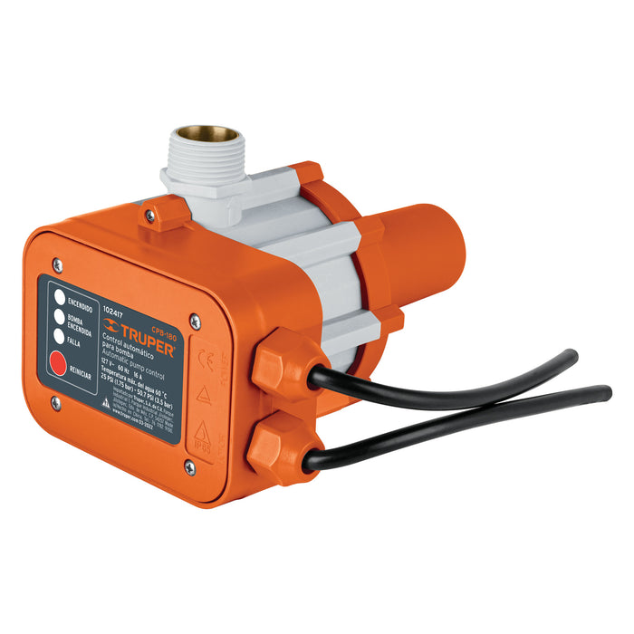 Control automático de presión de bombas para agua, 180° 102417 CPB-180