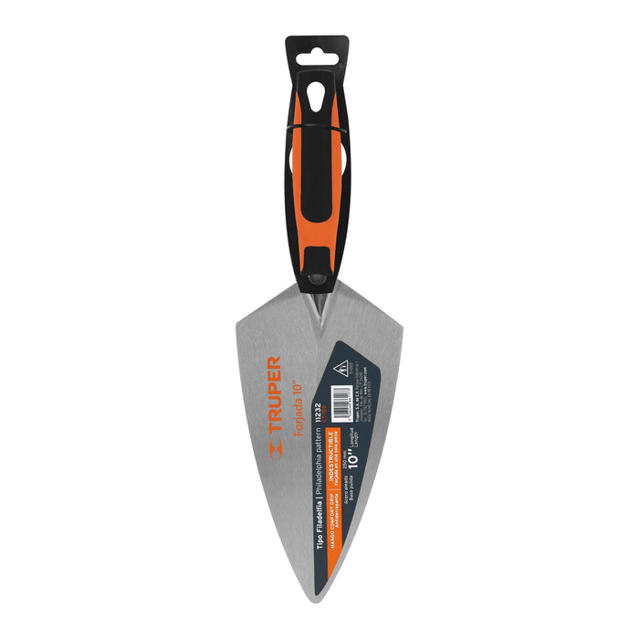 Cuchara p/ albañil 10' forjada tipo Filadelfia, Comfort Grip 11232 CT-10B