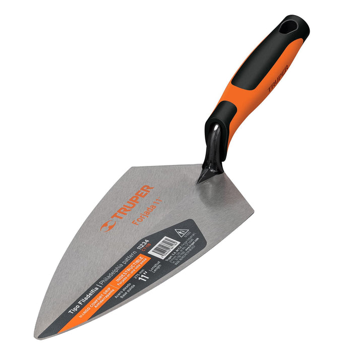 Cuchara p/ albañil 11' forjada tipo Filadelfia, Comfort Grip 11234 CT-11B