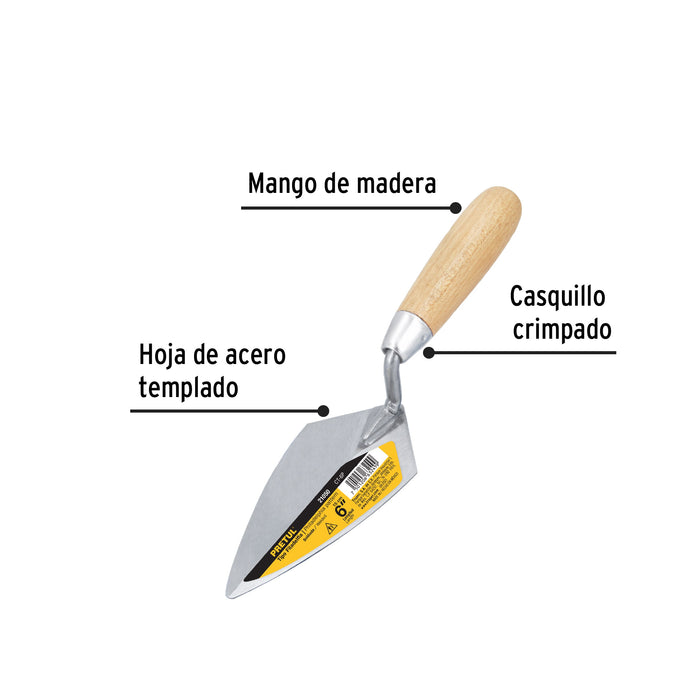 Cuchara para albañil 6' tipo Filadelfia, Pretul 21050 CT-6P