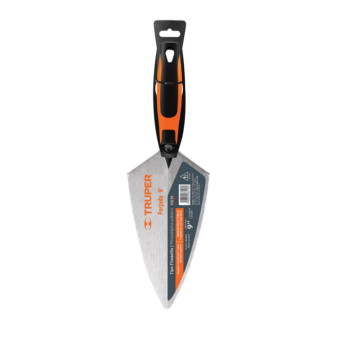 Cuchara p/ albañil 9' forjada tipo Filadelfia, Comfort Grip 11231 CT-9B