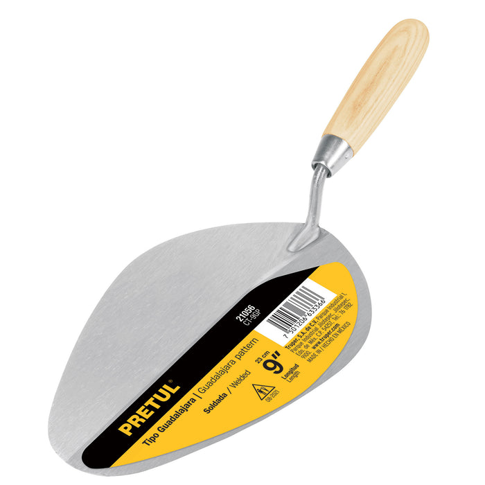 Cuchara para albañil 9' tipo Guadalajara, Pretul 21056 CT-9GP