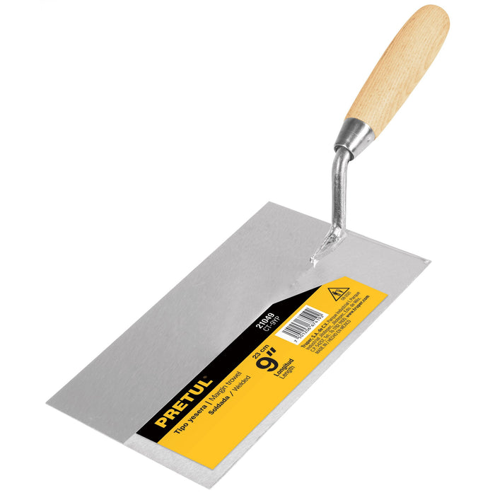 Cuchara para albañil 9' yesera, Pretul 21049 CT-9YP
