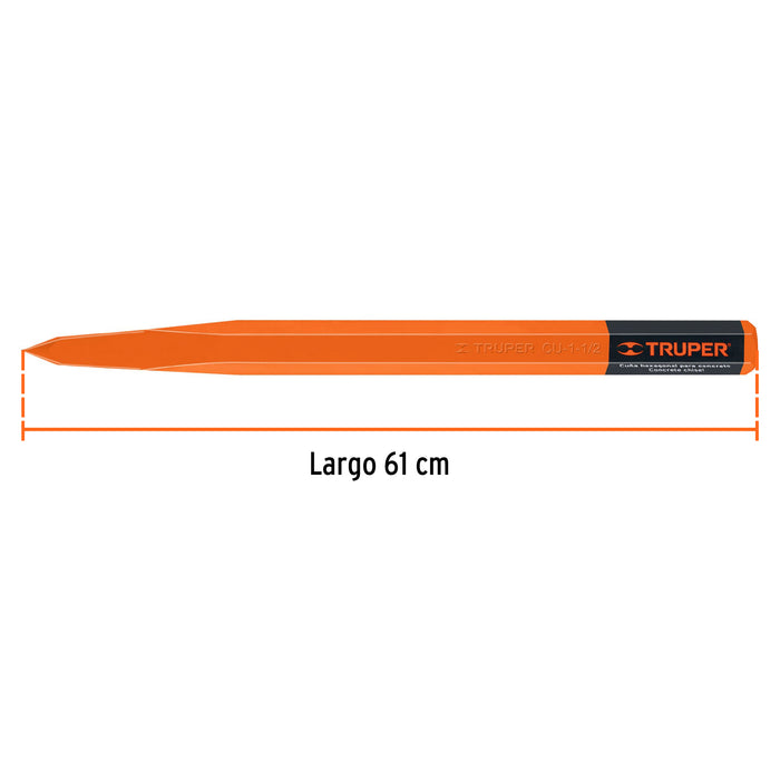 Cuña para concreto de 1', Truper 13056 CU-1