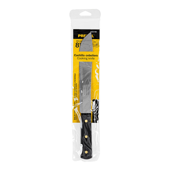 Cuchillo cebollero 8' mango de polipropileno, Pretul 23087