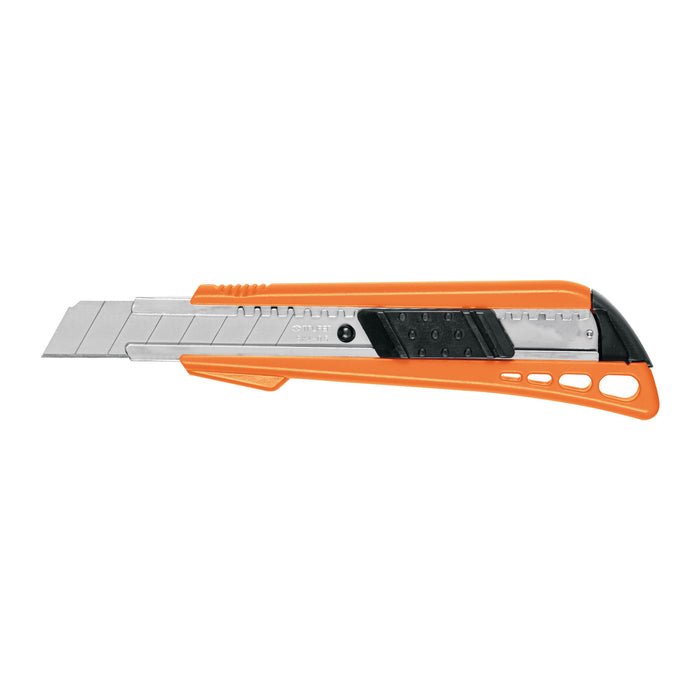 Cutter 18 mm reforzado de plástico con alma metálica, Truper 16974 CUT-6