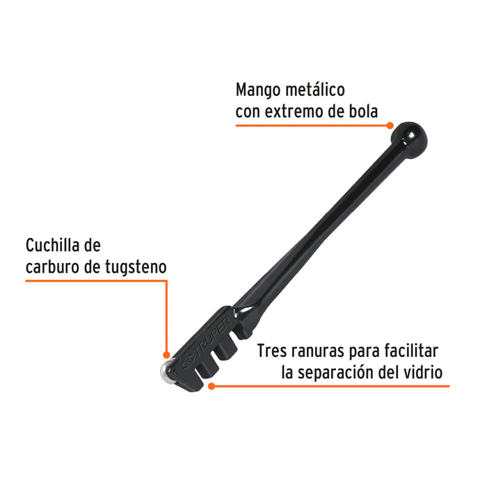 Cortador de vidrio 5', Truper 12953 CV-5