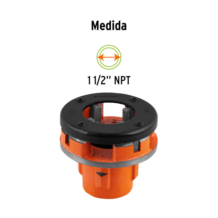 Dado 1-1/2' para tarrajas TA-850 y TA-851, Truper Código: 13082