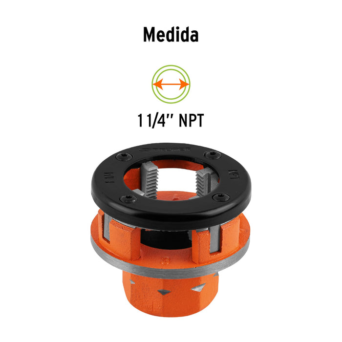 Dado 1-1/4' para tarrajas TA-850 y TA-851, Truper Código: 13080