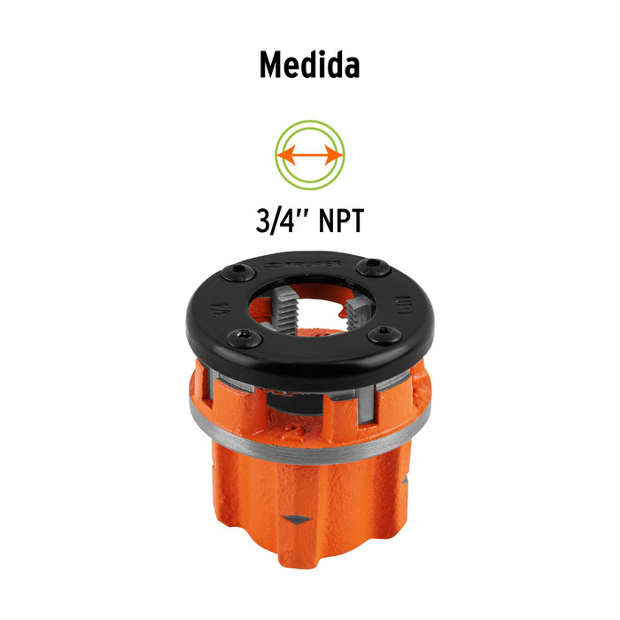 Dado 3/4' para tarrajas TA-850 y TA-851, Truper Código: 13076