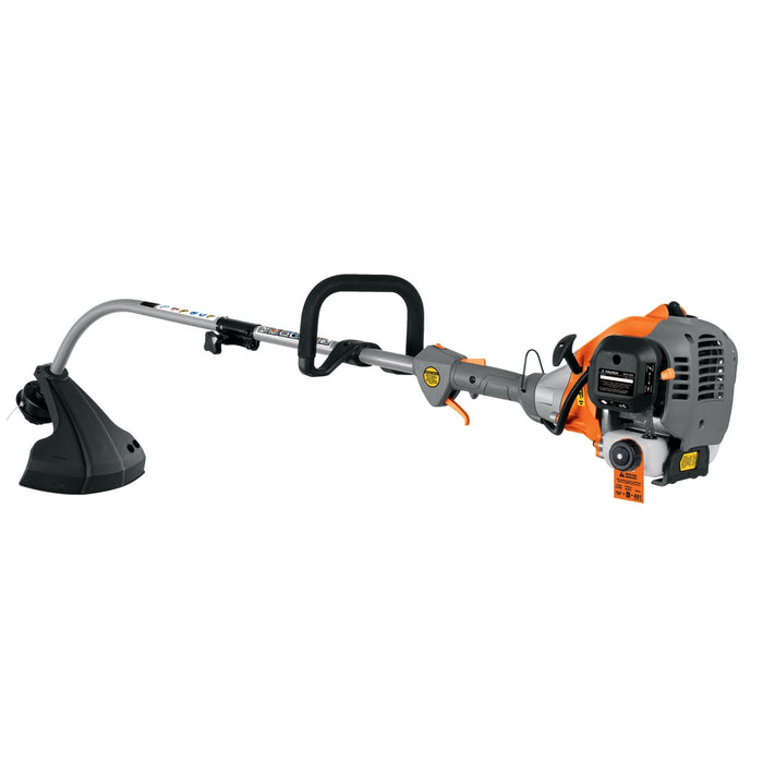 Desbrozadora a gasolina 30cc mango tipo 'D', 17'corte, curva 12498 DES-30C