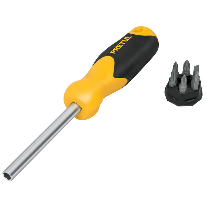 Desarmador con 6 puntas, Pretul 21372 DES-6P