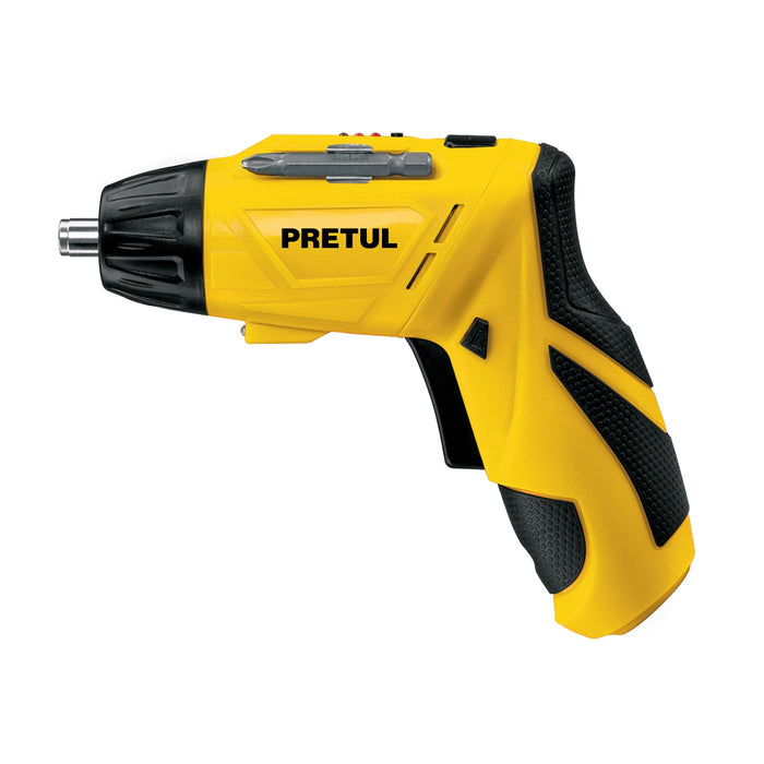 Destornillador inalámbrico de dos posiciones 3.6 V, Pretul 26402 DESI-36P2
