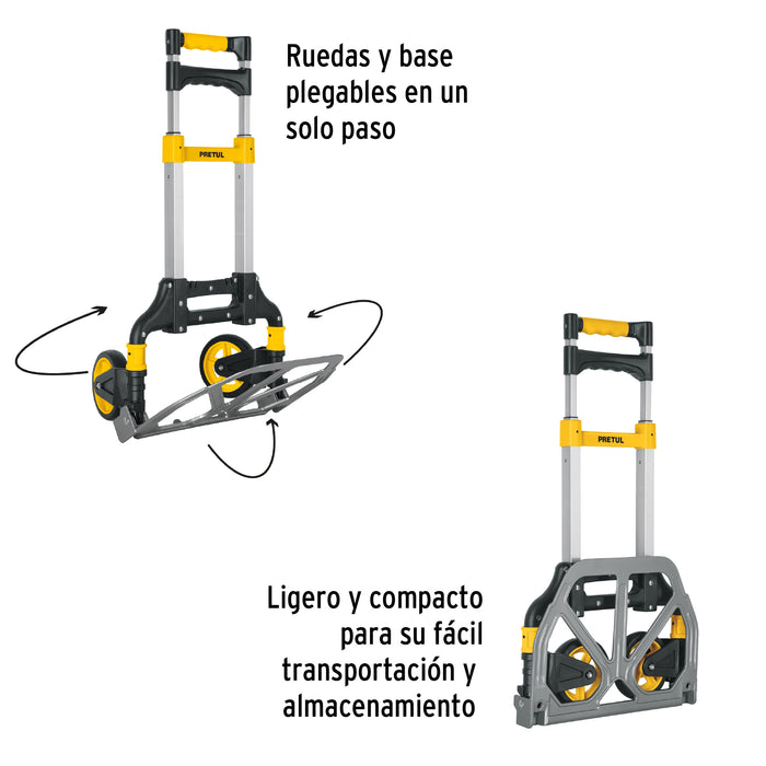 Diablo de carga, plegable, 100 kg, Pretul 24127 DIA-100P