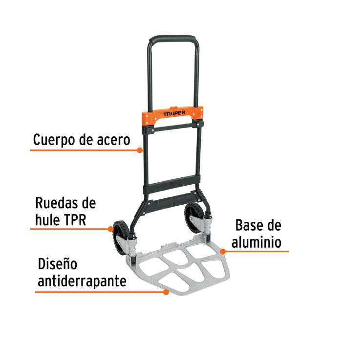 Diablo de carga, plegable, 120 kg, Truper 103198 DIA-120