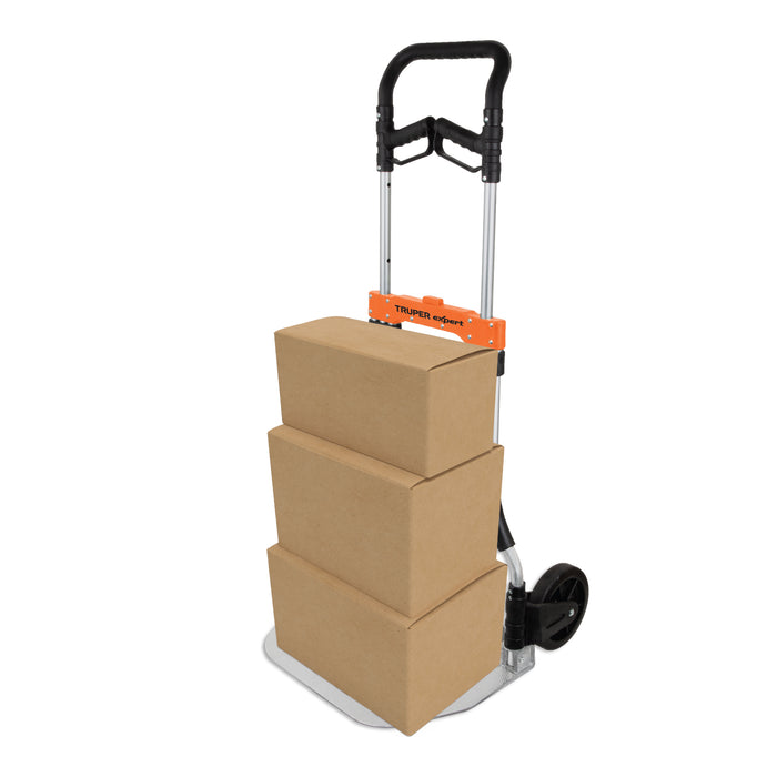 Diablo de carga de 200 kg, ruedas sólidas, balero sencillo 44476 DIA-200