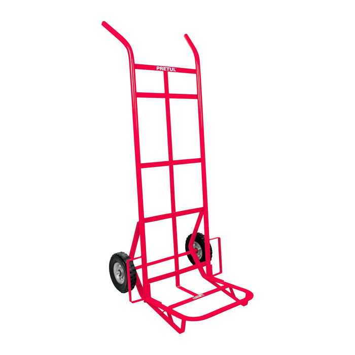 Diablo de carga de 400 kg, ruedas sólidas, doble balero 44478 DIA-400