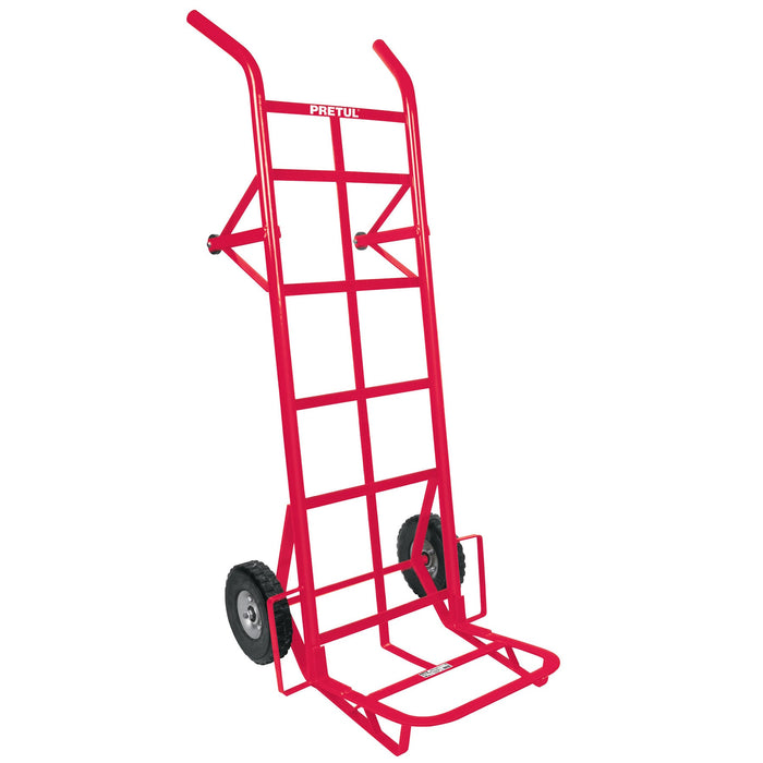 Diablo de carga de 450 kg, ruedas sólidas, doble balero 44479 DIA-450