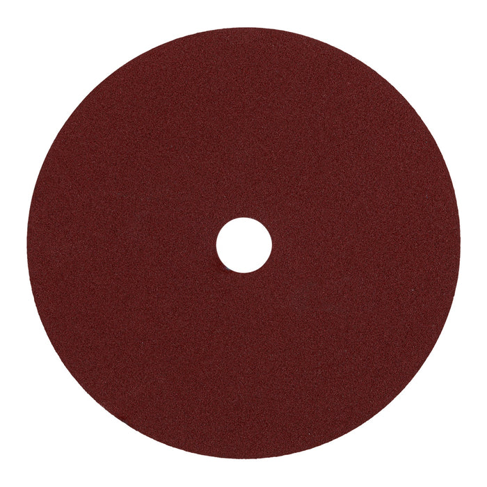 Disco de lija de 7' con respaldo de fibra, grano 80, Truper 100162 DILF-780