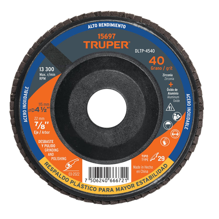 Talacho-pico 4 lb sin mango, Truper 102505 TP-4