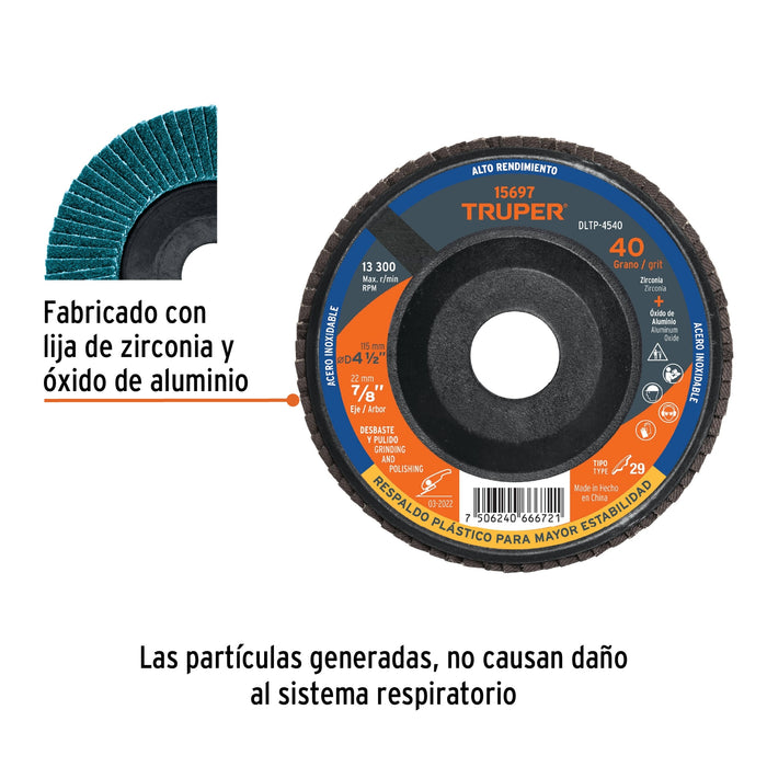 Talacho-pico 4 lb sin mango, Truper 102505 TP-4