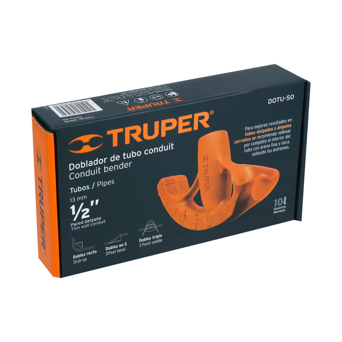 Doblador de tubo conduit 1/2', Truper 12845 DOTU-50
