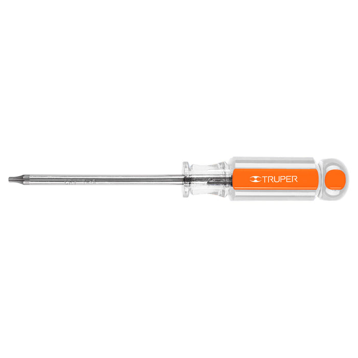 Desarmador punta Torx T 15 mango de acetato, Truper 15102 DT-15